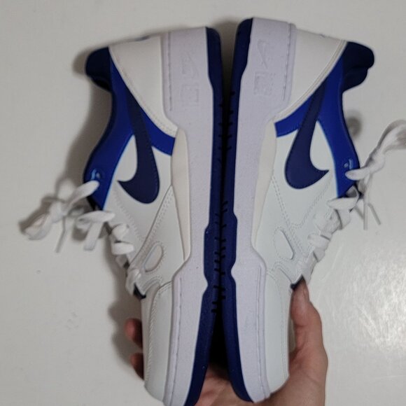 NEW Nike Full Force Low Sneakers Mens 8 Classic Casual Athleisure Athletic Blue - Picture 3 of 9